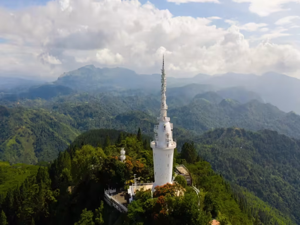 Ambuluwawa Tower in Kandy Sri Lanka